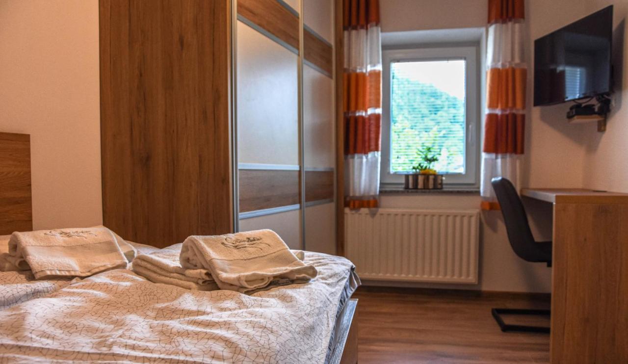 Hisa Bohinc Z Wellnessom Villa Tolmin Kültér fotó