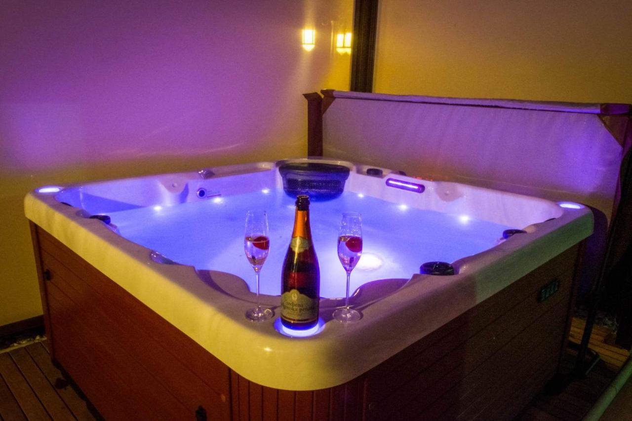 Hisa Bohinc Z Wellnessom Villa Tolmin Kültér fotó